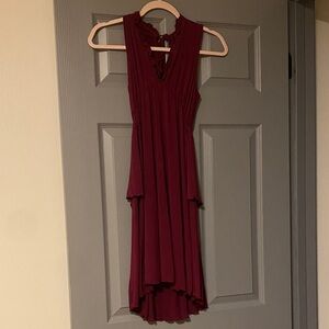 EARTHBOUND Burgundy Dress